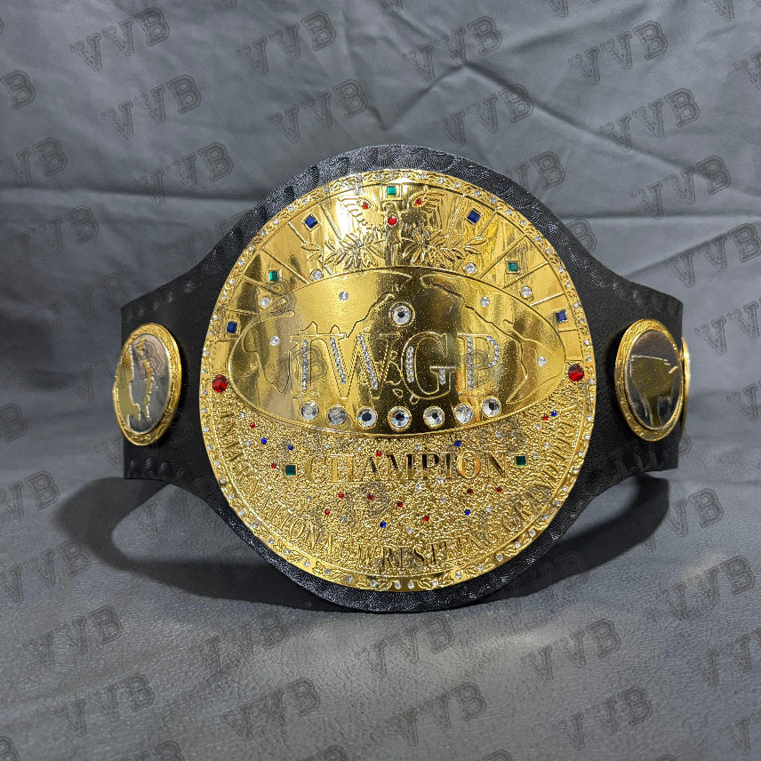 IWGP World Heavyweight Championship Replica Title Belt – Wrestling Collectible