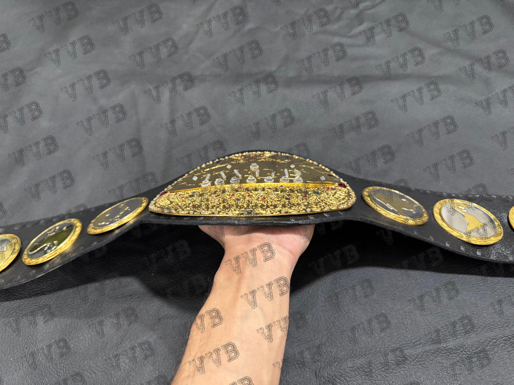 IWGP World Heavyweight Championship Replica Title Belt – Wrestling Collectible