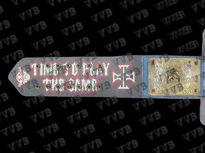 Iconic Triple H collectible championship belt