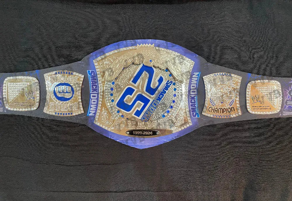 Iconic WWE spinner championship belt