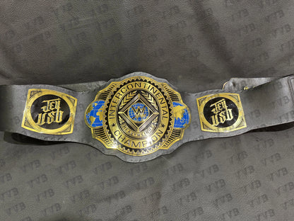 Jey Uso championship belt YEET Intercontinental Championship belt
