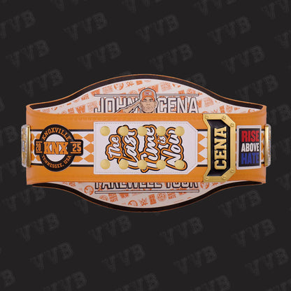 WWE John Cena Farewell 2025 Spinner Championship Replica Title Belt - Knoxville