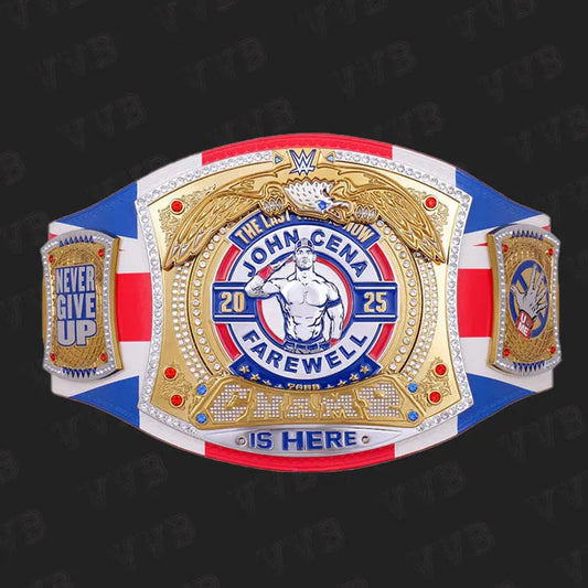 John Cena Farewell Tour 2025 London Spinner Championship Replica Title Belt