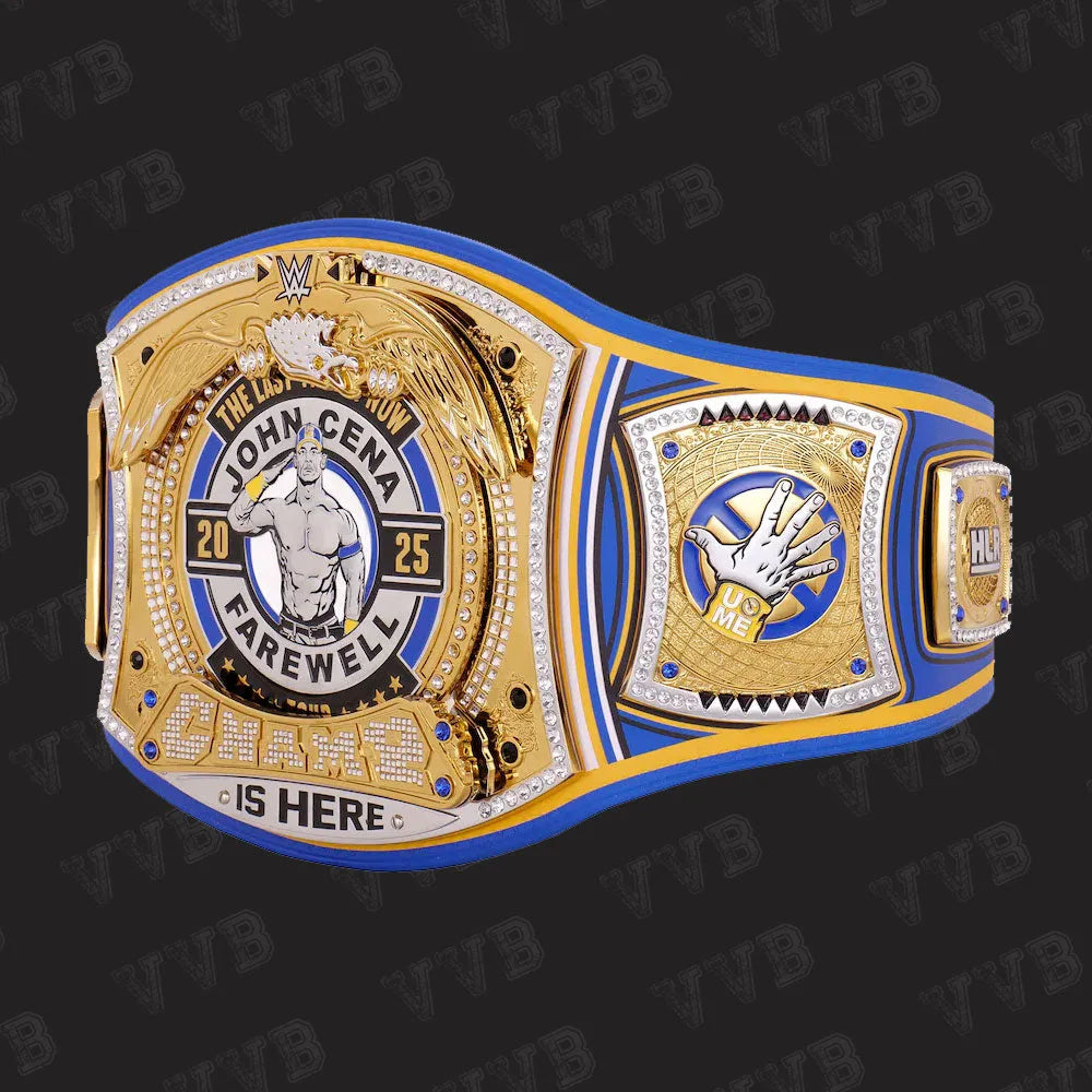 John Cena 2025 WWE Championship Spinner Replica Title