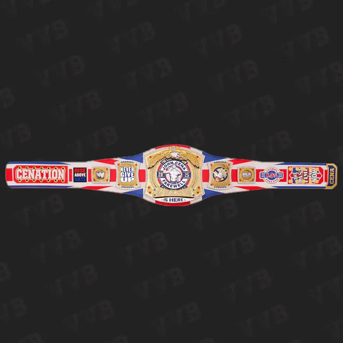 John Cena Fan Gear - Spinner Championship Replica Belt for Display