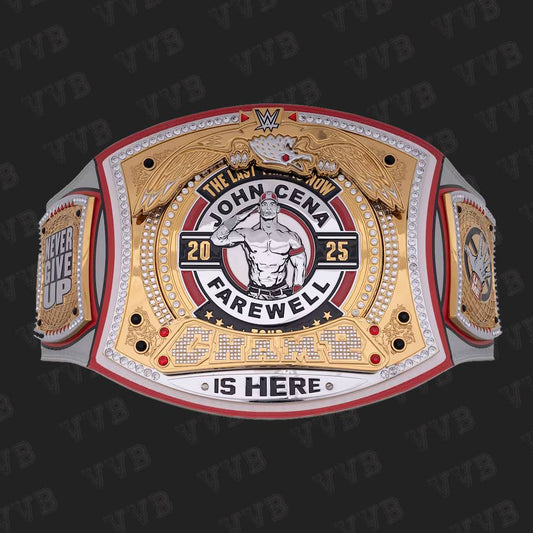 John Cena Farewell Tour 2025 Dayton Spinner Championship Replica Title Belt - Premium Quality