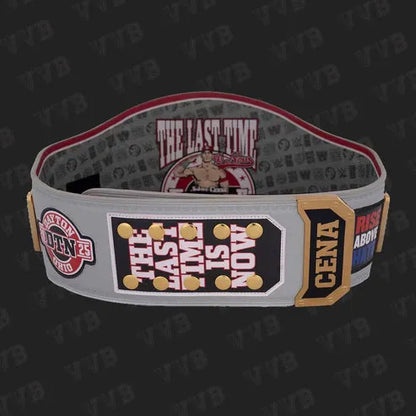 Pack of 2 - John Cena Farewell Tour 2025 Dayton & Toronto Spinner Championship Replica Belts