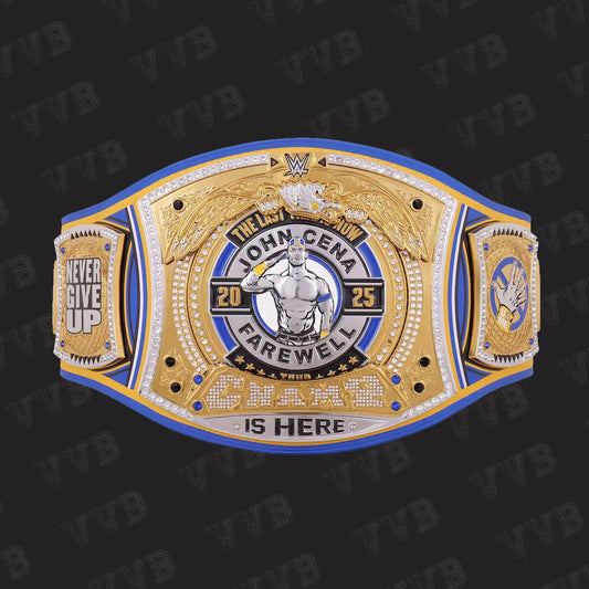 John Cena Farewell Tour 2025 Money In The Bank Spinner Replica Belt