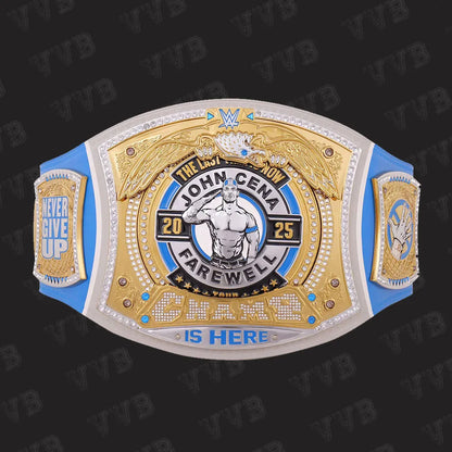 John Cena Farewell Tour 2025 Spinner WWE Championship Replica Belt
