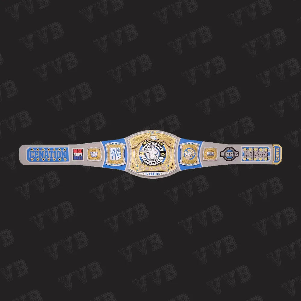John Cena Farewell Tour WWE Spinner Belt for Collectors