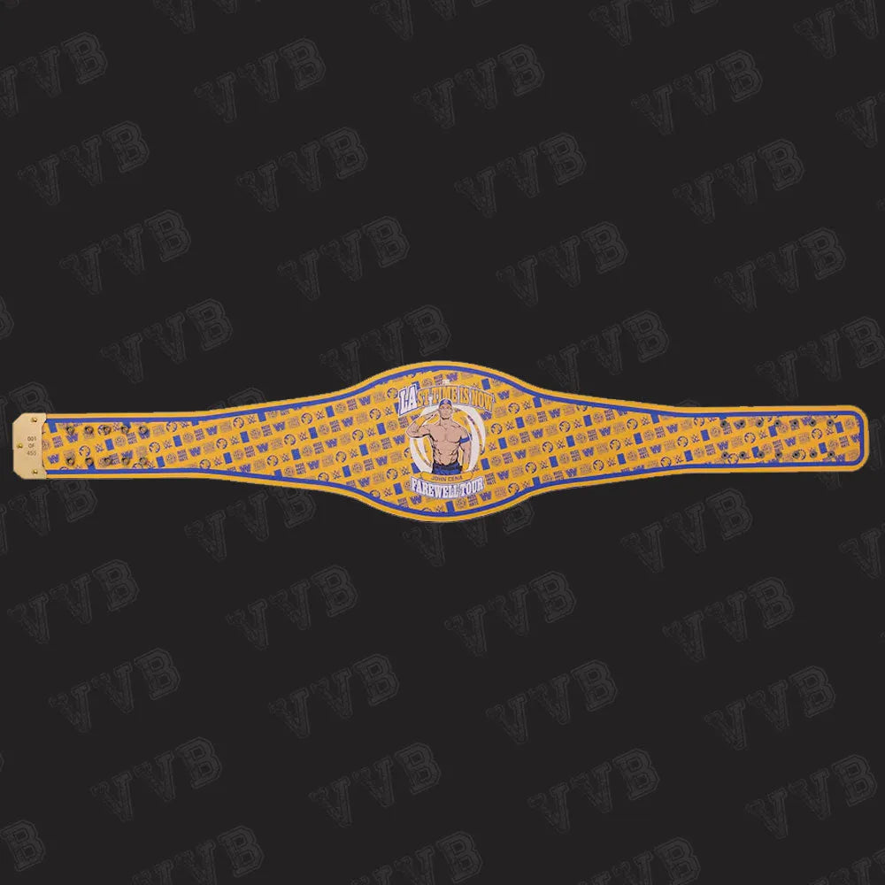 John Cena championship spinner replica belt for WWE fans
