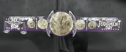 Judgement Day Tag Team Wrestling Championship Belt Replica – Adult Size WWE Title