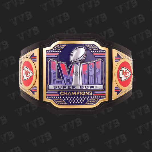 Kansas City Chiefs Super Bowl LVIII Champions WWE Legacy Title Belt Replica