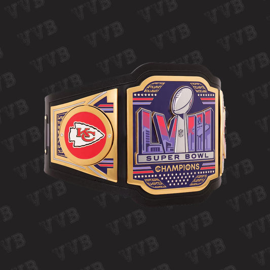 Kansas City Chiefs Super Bowl LVIII Champions WWE Legacy Title Belt Replica