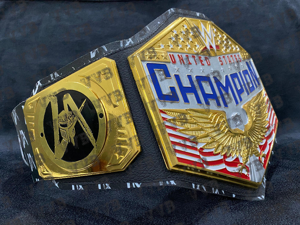 LA Knight Signature Series US Championship Belt – 6MM Brass Replica