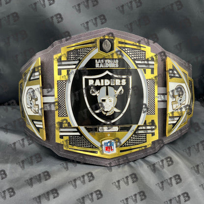 Las Vegas Raiders Legacy NFL Championship Replica Belt – Custom Design