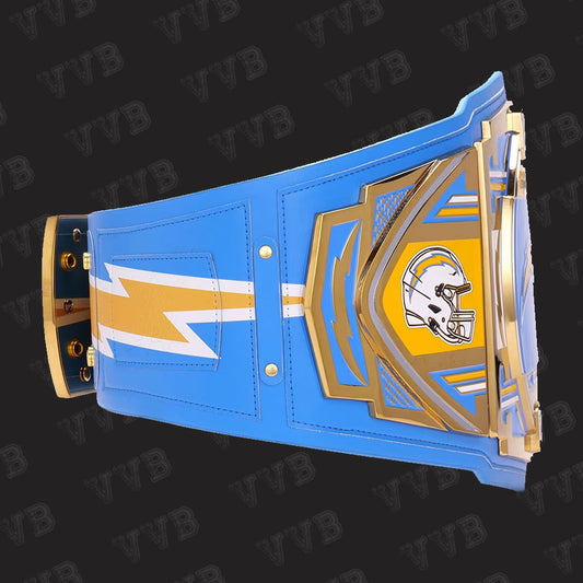 Los Angeles Chargers WWE Legacy Title Belt Replica for fans