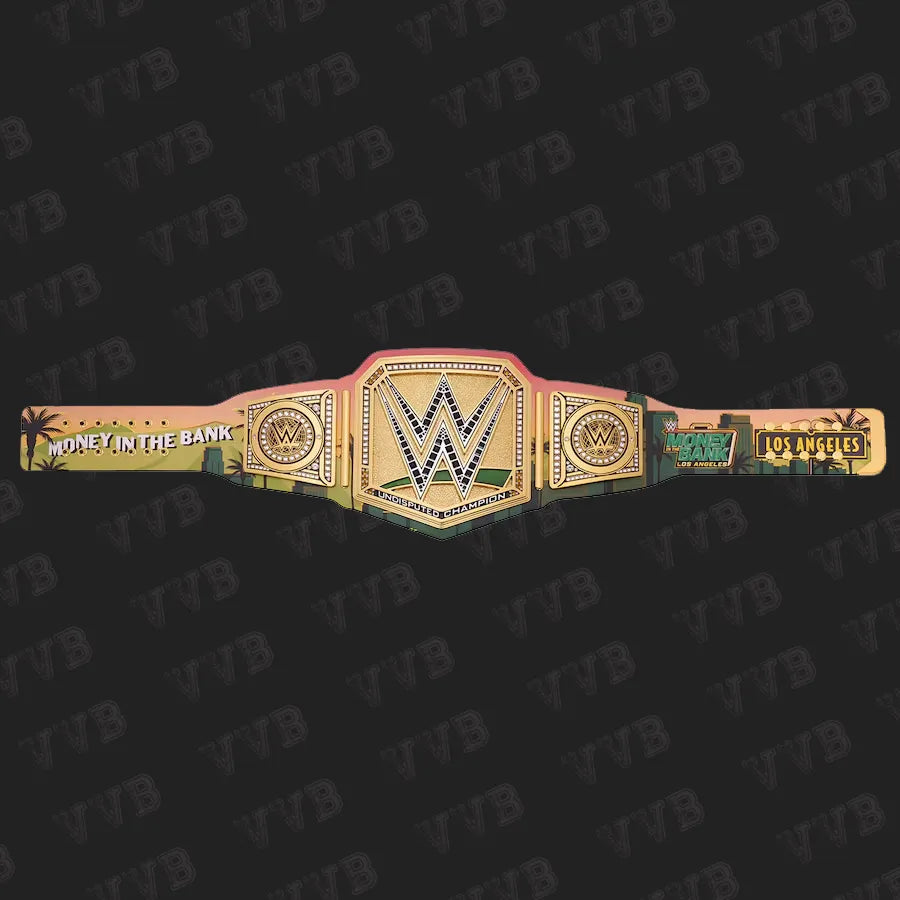 Money In The Bank WWE Replica Championship Title 2025