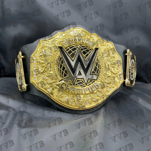 NEW World Heavyweight Championship Title Belt – Premium Diecast Wrestling Replica