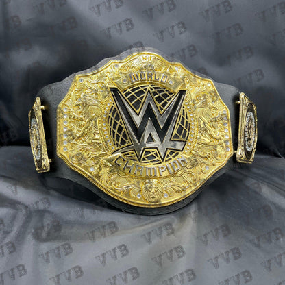 2024 World Heavyweight Wrestling Championship Belt – Custom 6MM Diecast with Removable Side Plates