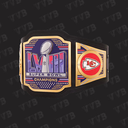 Kansas City Chiefs Super Bowl LVIII Champions WWE Legacy Title Belt Replica
