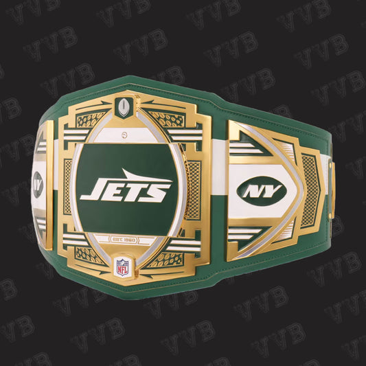 NFL x WWE Jets Championship Belt Display