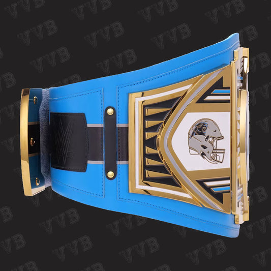 Carolina Panthers WWE Legacy Title Belt Replica