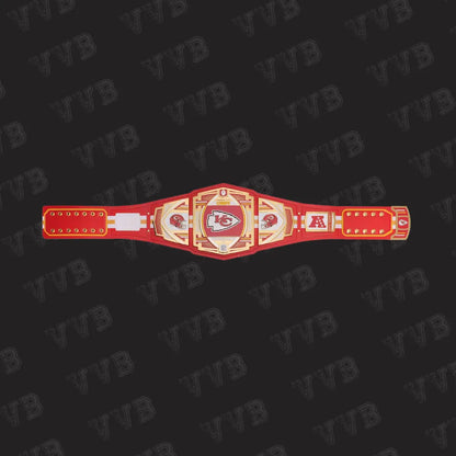 Custom Kansas City Chiefs Wrestling Belt - Shop Now