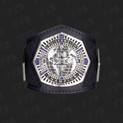NXT Cruiserweight Championship Mini Replica Title Belt – 2MM Metal Plates