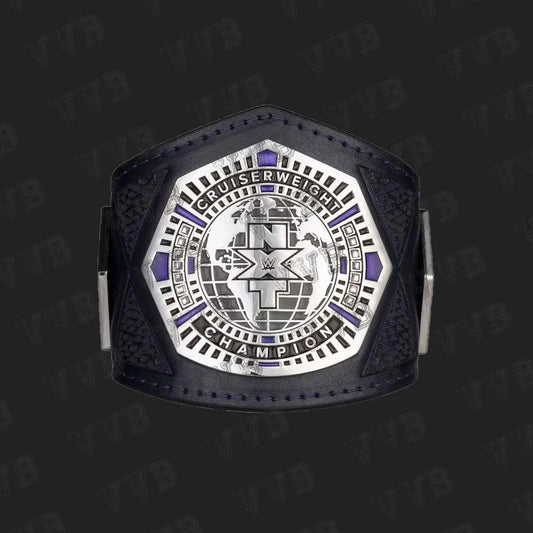 NXT Cruiserweight Championship Mini Replica Title Belt – 2MM Metal Plates