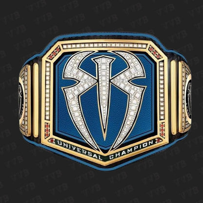 New Custom Roman Reigns Universal Championship Leather Belt – 2mm Brass Replica