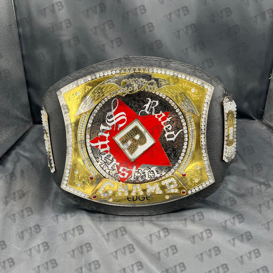New Edge Rated R World Heavyweight Spinner Championship Belt