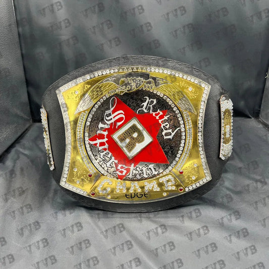 New Edge Rated R World Heavyweight Spinner Championship Belt