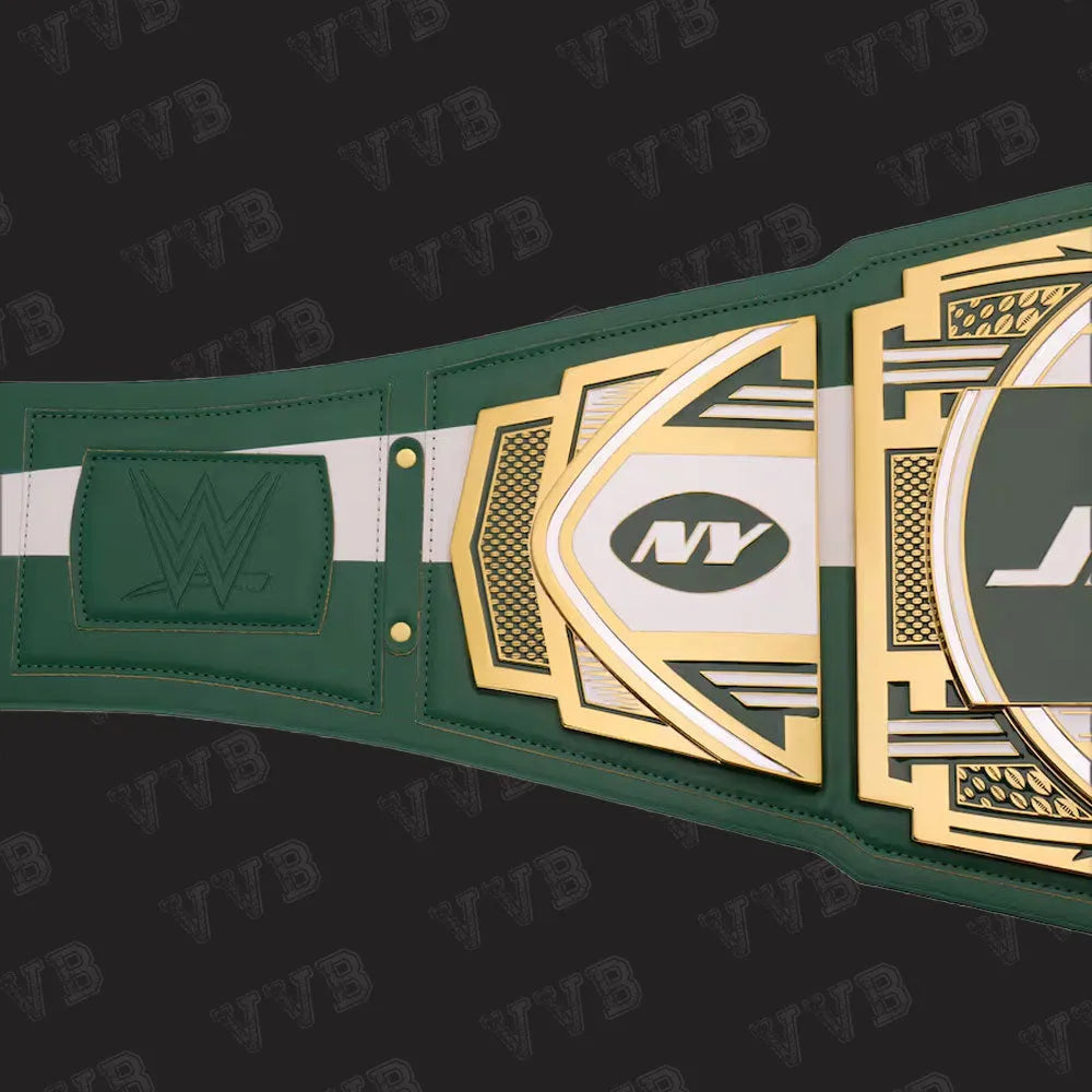 New York Jets Memorabilia - WWE Title Belt Replica