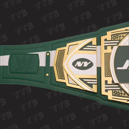 New York Jets Memorabilia - WWE Title Belt Replica