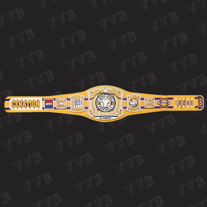 John Cena Farewell WWE 2025 Spinner Replica Belt with Black Strap
