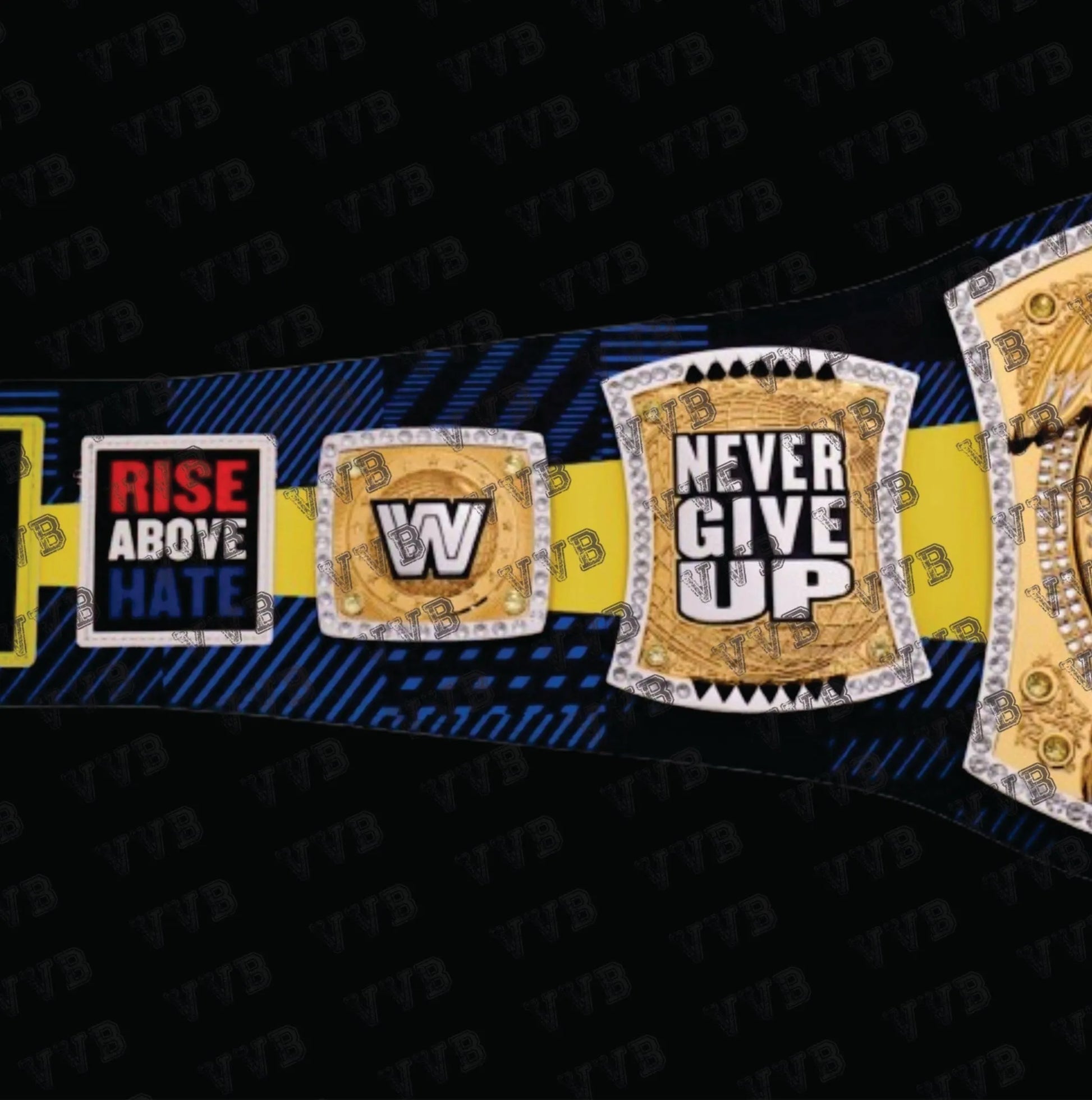 Premium quality WWE spinner title replica