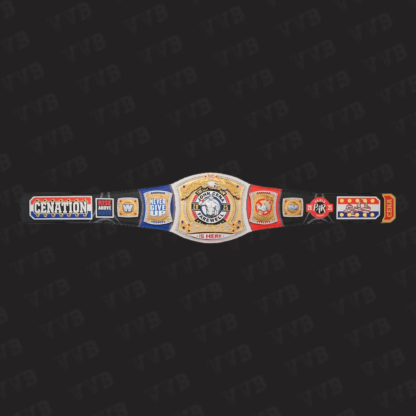 Professional wrestling championship belt for tournaments