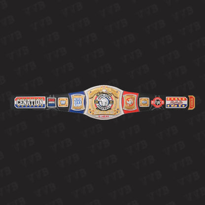 Professional wrestling championship belt for tournaments