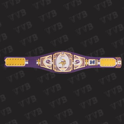 Purple and Gold WWE Legacy Belt – Minnesota Vikings