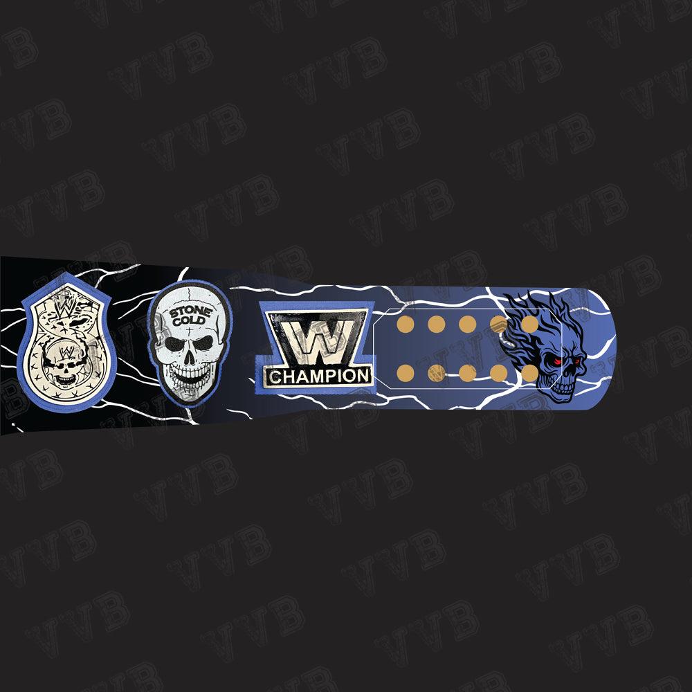 Custom New Stone Cold Limited Edition Smocking Skull Championship Wrestling Title Belt 2mm Brass Victory Vault Belts