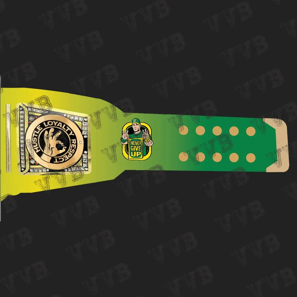 Custom John Cena Universal World Heavyweight Championship Replica Title Belt – Professional Wrestling Collectible
