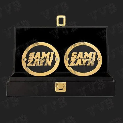 Sami Zayn Championship Replica Side Plate – WWE Box Set Collectible