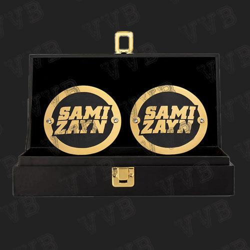 Side Zyan Side Plates 4mm Brass – Premium Wrestling Belt Box Set