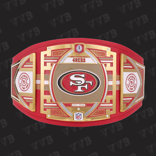 San Francisco 49ers WWE Legacy Title Belt Replica