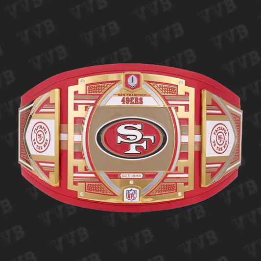 San Francisco 49ers WWE Legacy Title Belt Replica