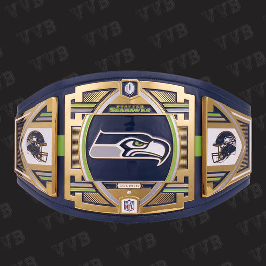 Seattle Seahawks WWE Legacy Title Belt Replica
