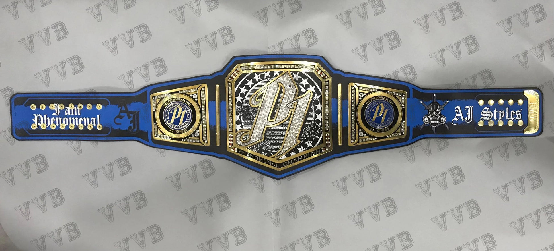 Stylish title belt perfect for display in collections
