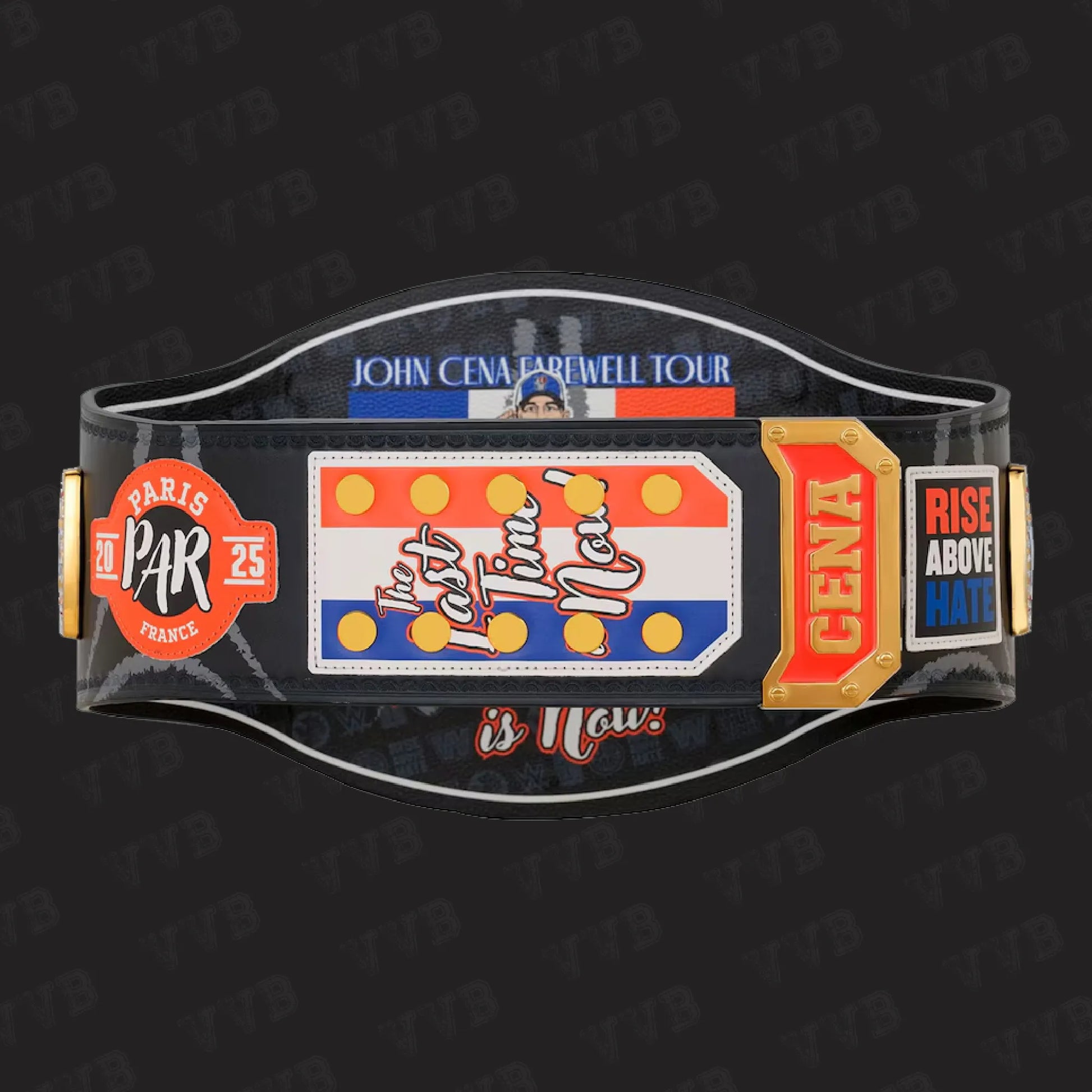 Stylish title belt perfect for display in collections
