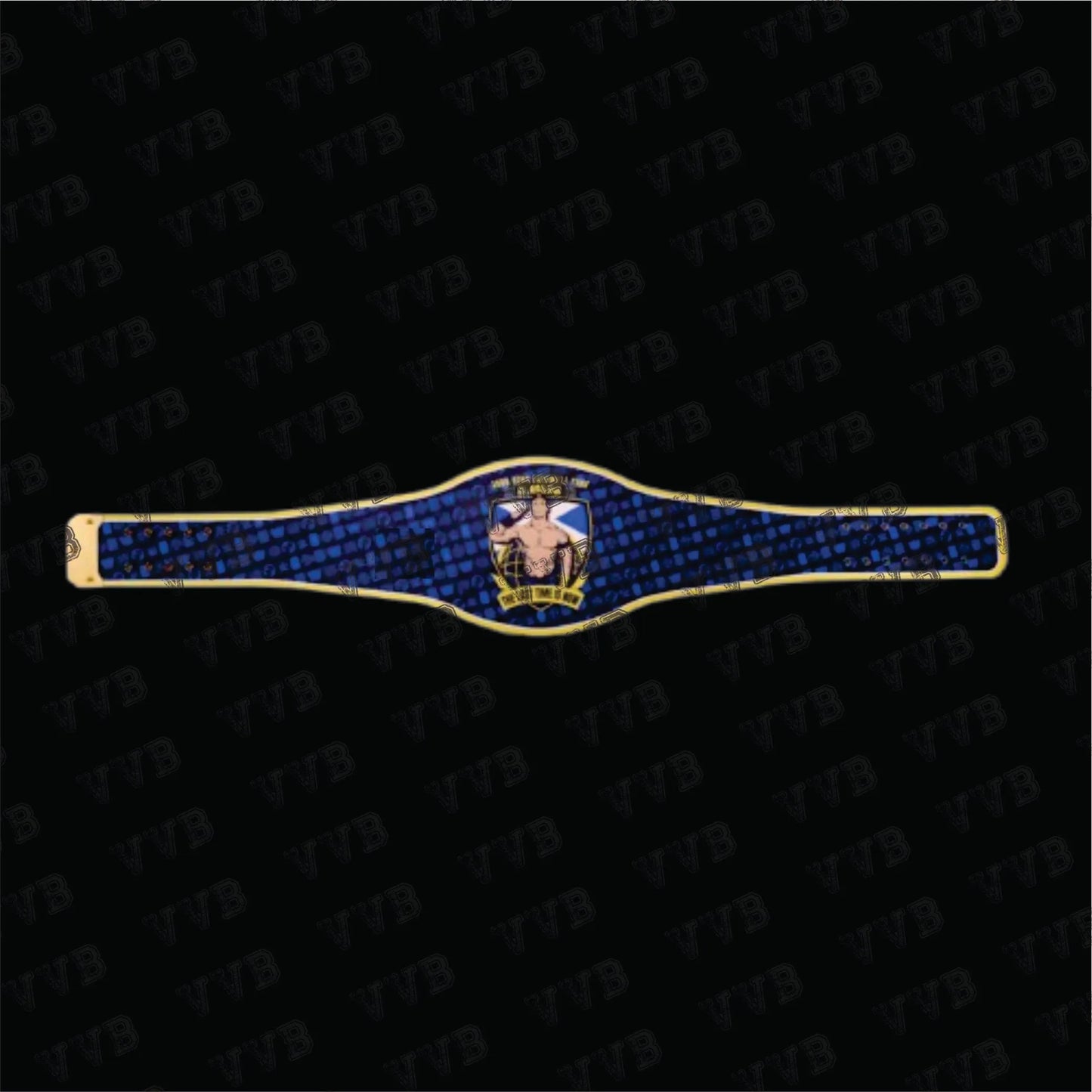 Stylish title belt perfect for wrestling events